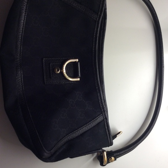 Gucci Black Monogram Small Bag - Picture 5 of 6